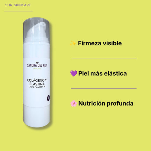 Crema Facial Colágeno y Elastina