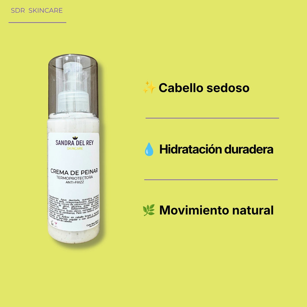 Crema de peinar  Termoprotectora