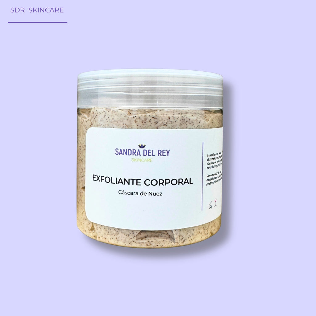 Exfoliante corporal  Cáscara de Nuez