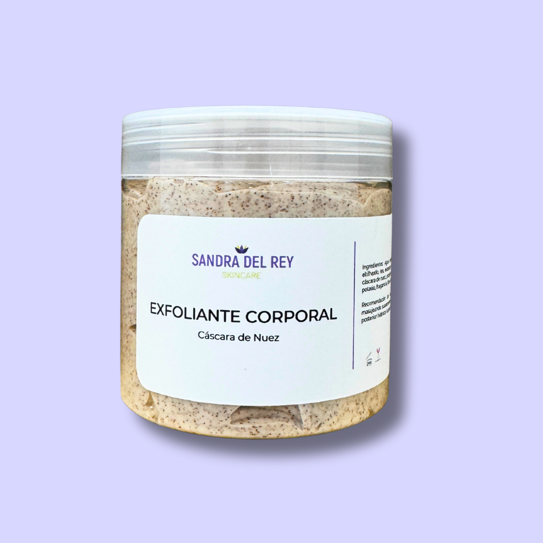 Exfoliante corporal  Cáscara de Nuez